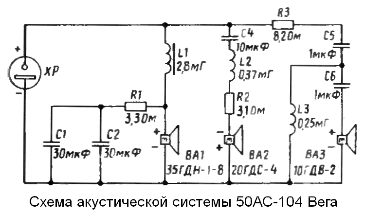 Схема фильтра 10ас 225